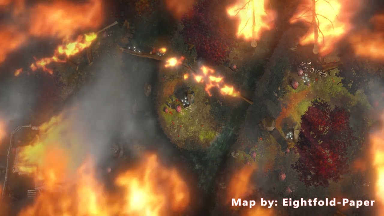 Animated Fire | Atmospheric Overlays Two | 16:9