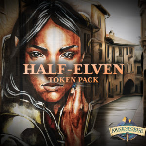 Half elven token pack