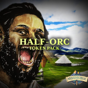Half orc token pack