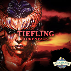 Tiefling token pack