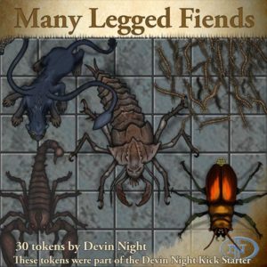 Token Pack 43: Many-Legged Fiends DN