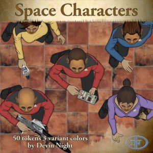 Token Pack 44: Space Characters DN