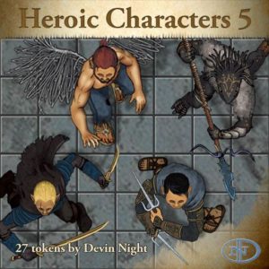 Token Pack 49: Heroic Characters 5 DN
