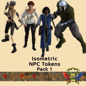 Isometric NPC Tokens 1 GPP