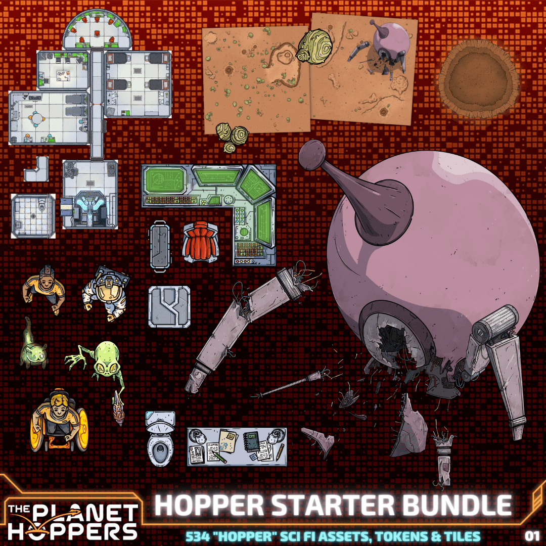 The Planet Hoppers - Free Hopper Starter Bundle!
