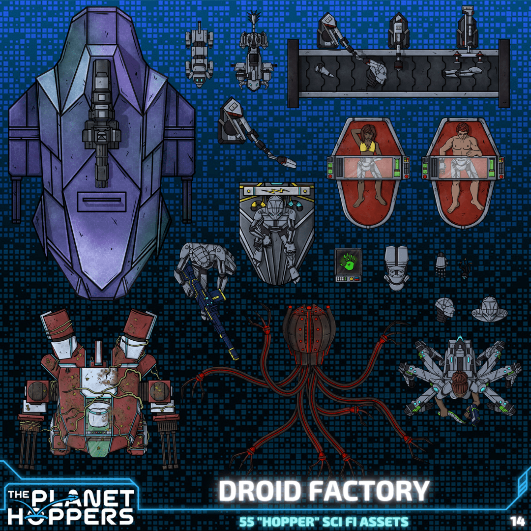 The Planet Hoppers - Droid Factory