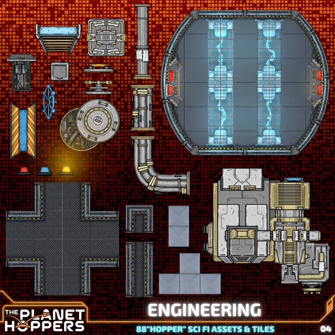 The Planet Hoppers - Engineering