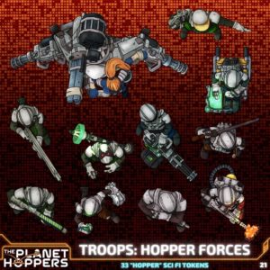 The Planet Hoppers – Space Military Tokens: Hopper
