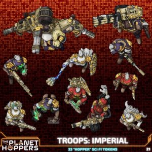 The Planet Hoppers – Space Military Tokens: Imperial