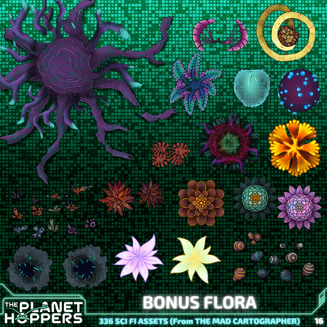 The Planet Hoppers - Bonus Flora