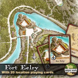 Fort Eelry - Frontier Fort Settlement Map - Misjay