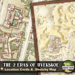 Uvekskoe and Murphy's Outpost. A Settlement Map in 2 eras - Misjay