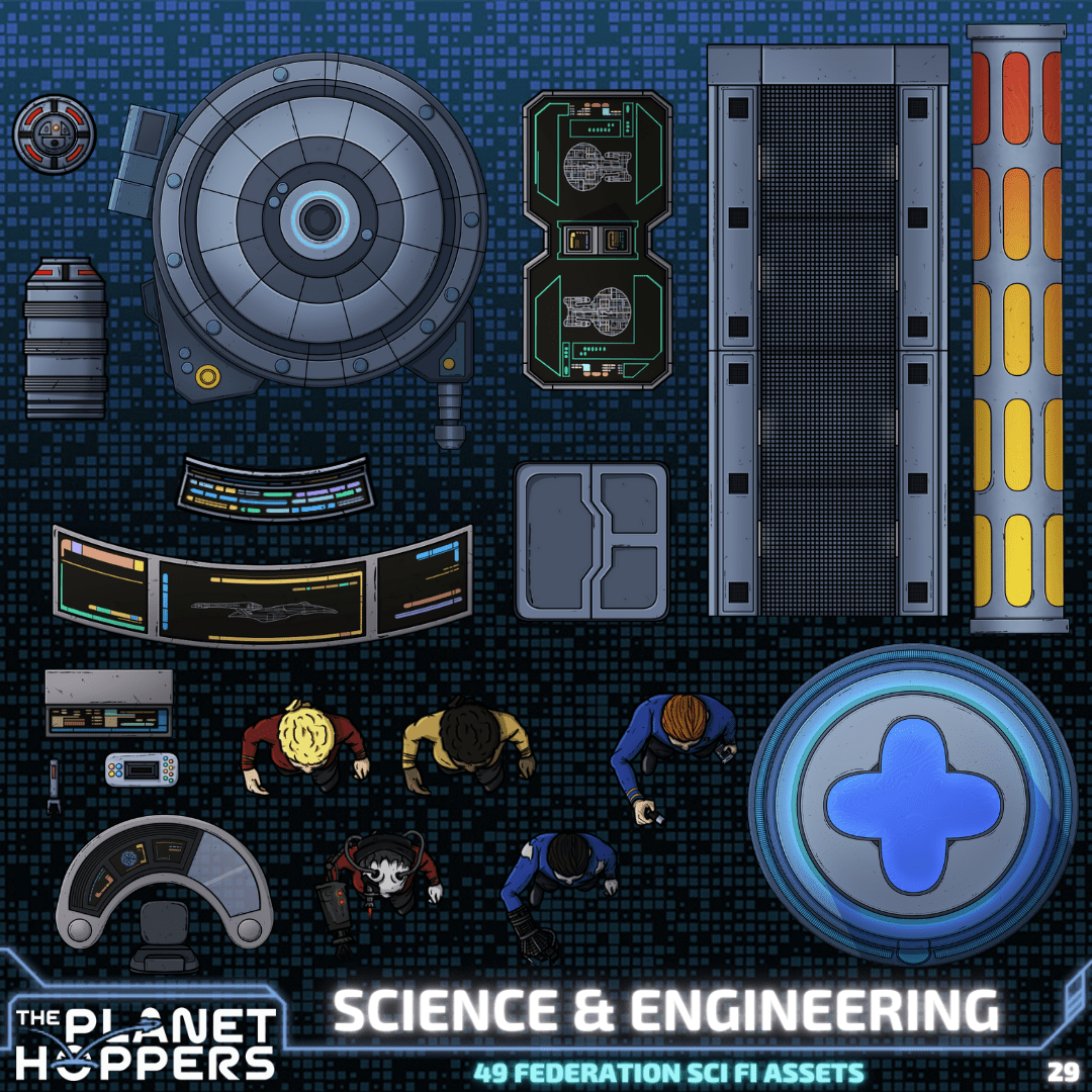 The Planet Hoppers - Federation Science & Engineering