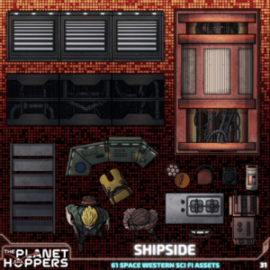 The Planet Hoppers - Space Western Shipside