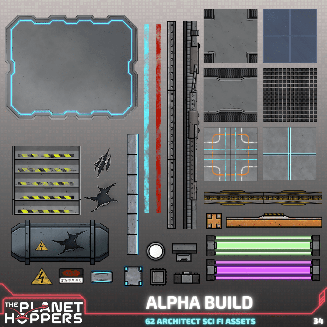 The Planet Hoppers - Architects Build Alpha