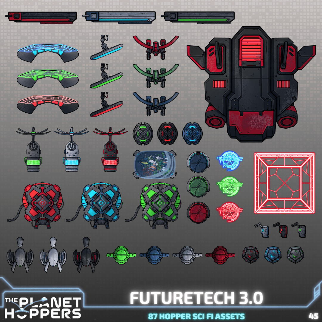 The Planet Hoppers - Futuretech 3.0