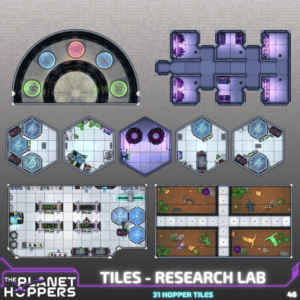 The Planet Hoppers - Tiles: Research Lab