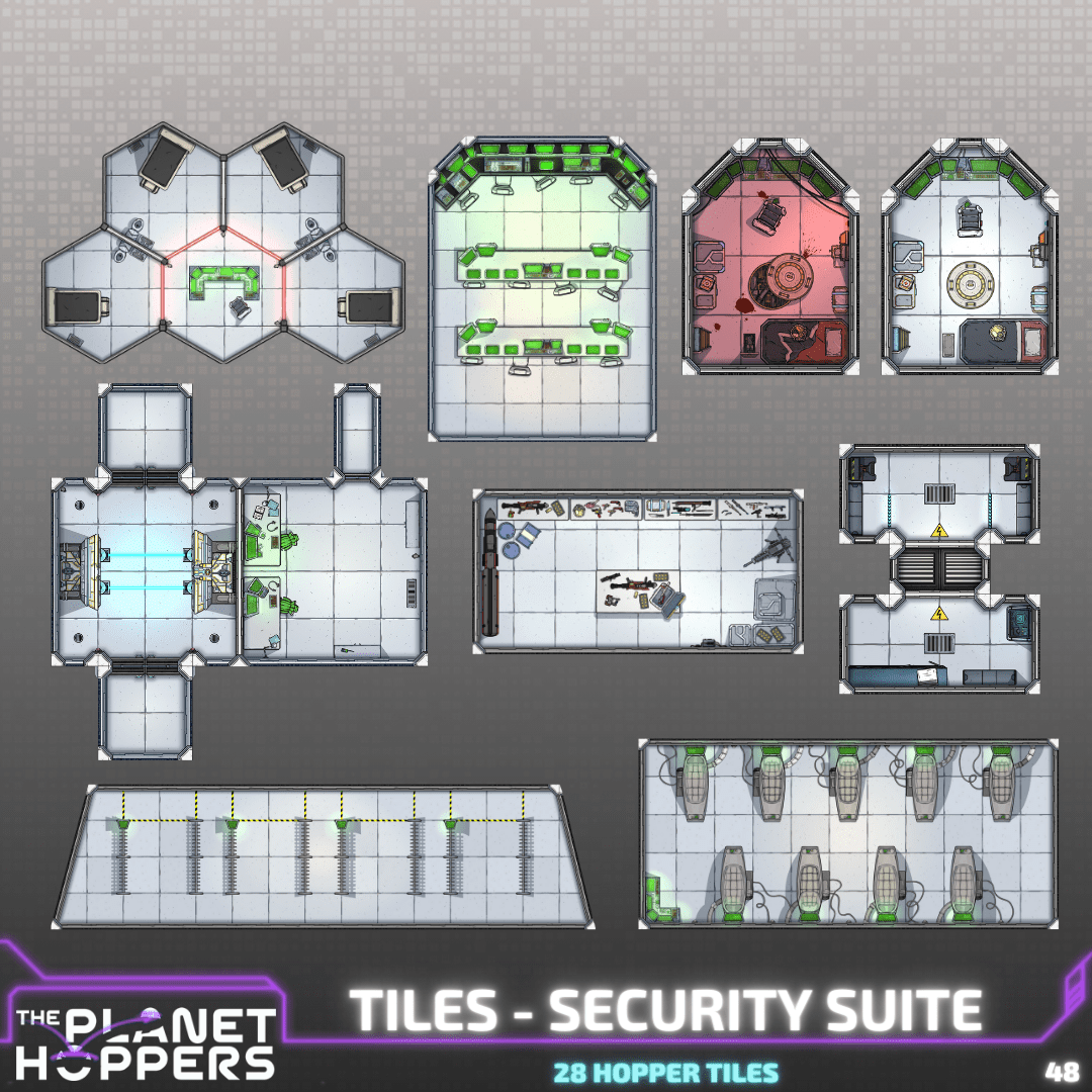 The Planet Hoppers - Tiles: Security Suite