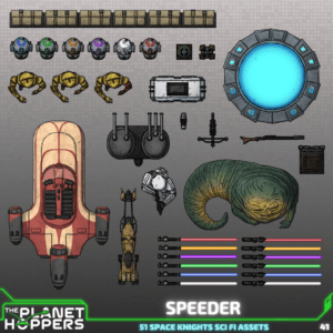 The Planet Hoppers - Space Knights Speeder