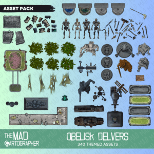 The MAD Cartographer Assets – Obelisk Delvers