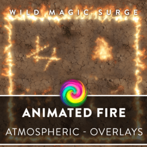 Animated Fire – Atmospheric Overlays – One - WMS