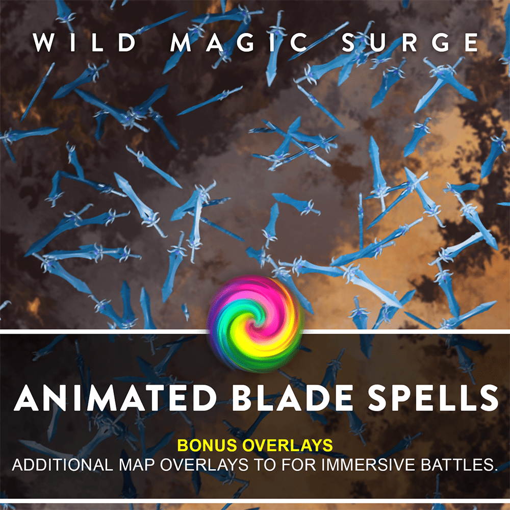 Animated Blade Spells - WMS