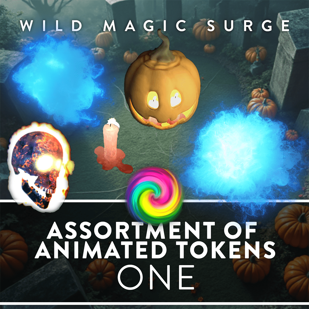 Assortment of Animated Tokens - WMS