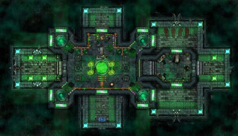 Dark Fantasy Encounter Maps - Arkenforge Tabletop