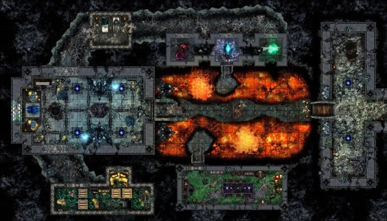Dark Fantasy Encounter Maps - Arkenforge Tabletop