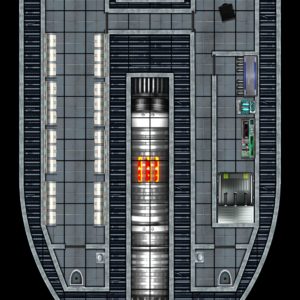 Transport shuttle spaceship map