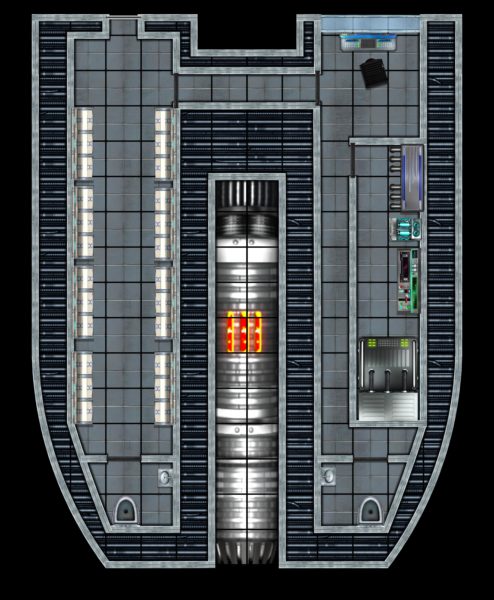 Transport shuttle spaceship map