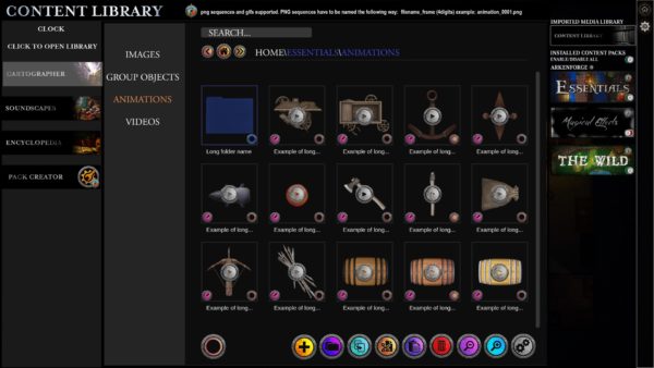 Cartographer assets