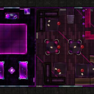 Cyberpunk Nightclub map