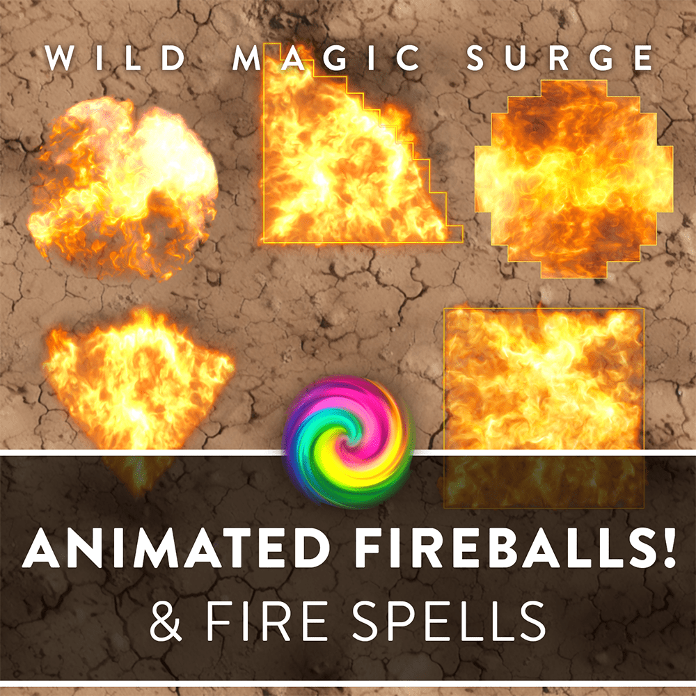 Fireballs and Fire Spells